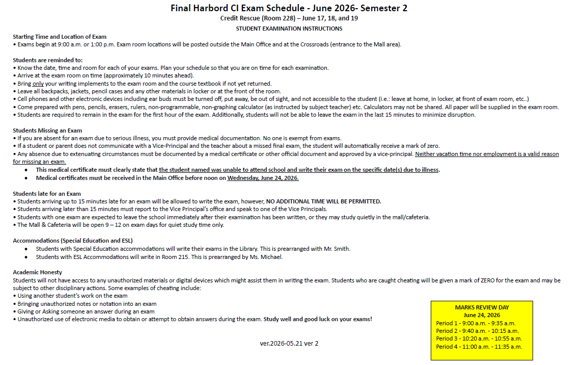 Exams June P2